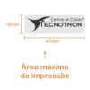 Carimbo Automático Trodat 4912 18x47mm - Image 2