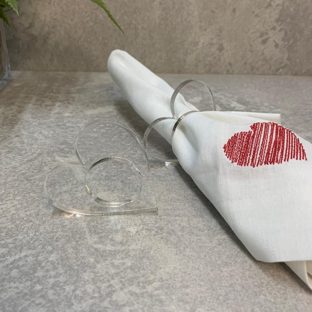 Porta guardanapos coração - Imagem 2