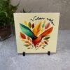 Azulejo de cerâmica "BEIJA FLOR" - Imagem 3