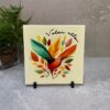 Azulejo de cerâmica "BEIJA FLOR" - Imagem 4