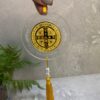 Lembrança Primeira Eucaristia Medalha de São Bento - Imagem 6