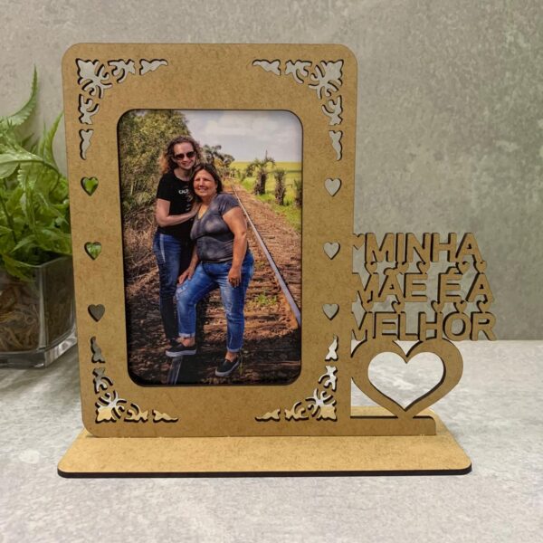 Porta retrato "Minha mãe é a melhor"