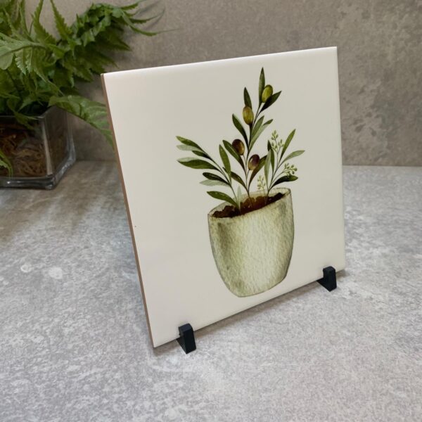 Azulejo de cerâmica "VASO OLIVEIRA" - Image 2