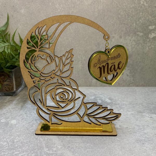 Display Mãe amo você