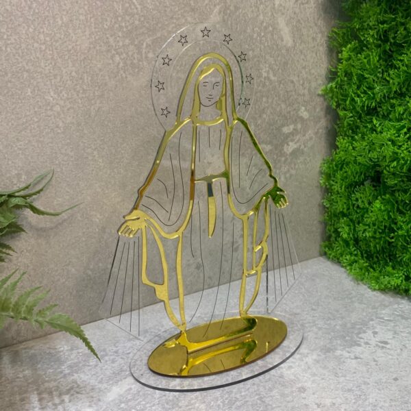 Nossa Senhora das Graças 30cm em acrílico - Imagem 5