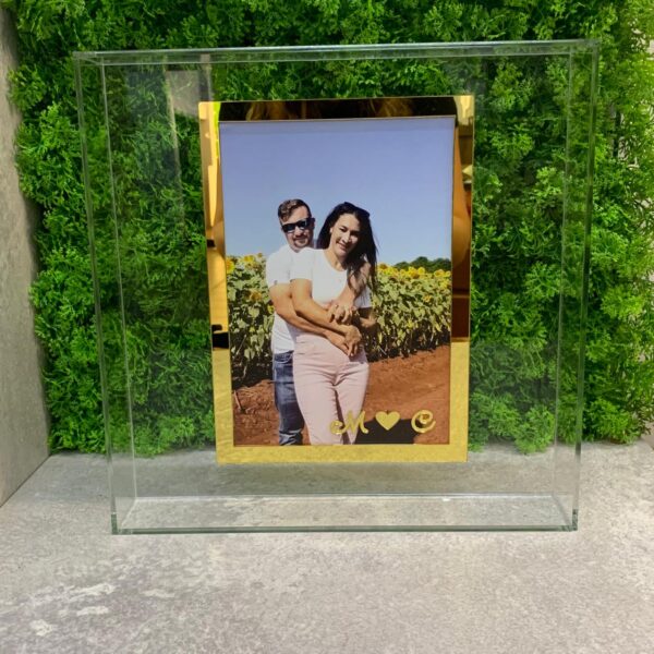 Quadro em acrílico com foto 15x21cm
