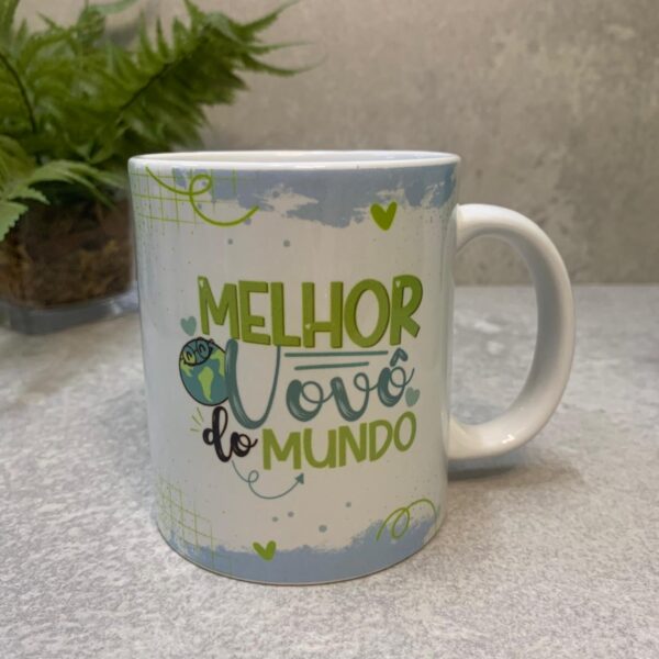 Caneca em cerâmica "Melhor Vovô do mundo"