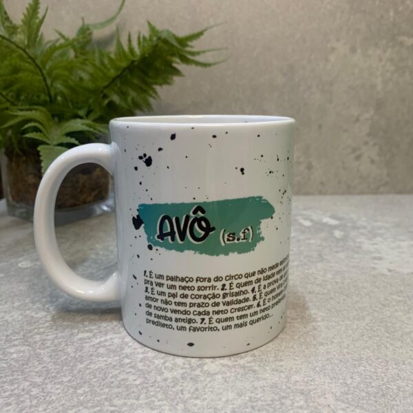 Caneca em cerâmica "Avô é..."