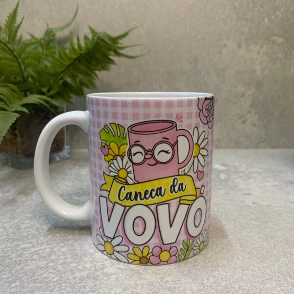 Caneca em cerâmica "Caneca da Vovó"